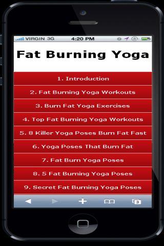 Fat Burning Yoga Free 3截图1