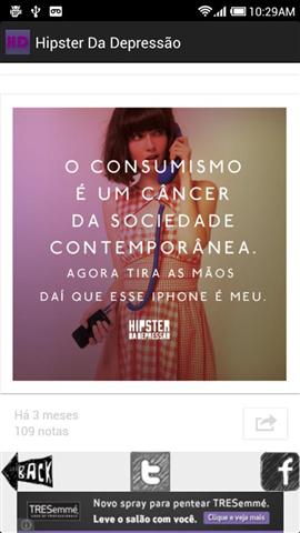 Hipster Da Depressão截图3