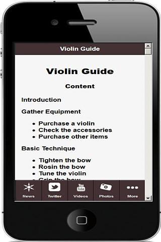 Learn To Play Violin截图2