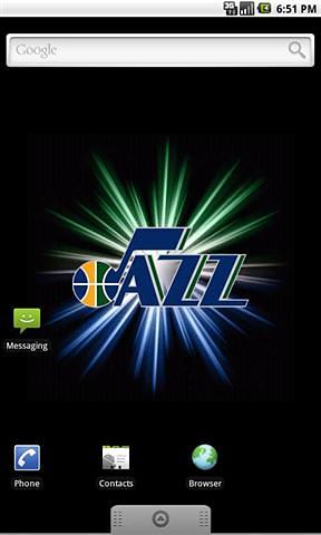 Utah Jazz Logo Live Wallpaper截图1