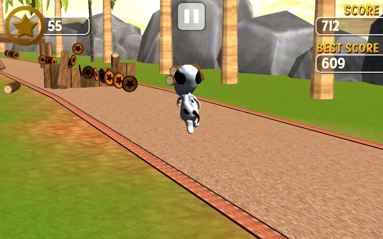 乡村小狗跑酷  Village Puppy Run 3D截图2