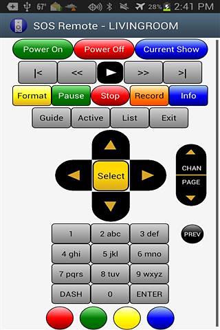 遥控器 SOS DTV Remote截图4