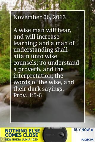 Psalms & Proverbs Daily Verses截图3