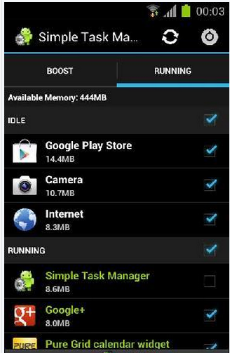 简单的任务管理器  Simple Task Manager Free截图3