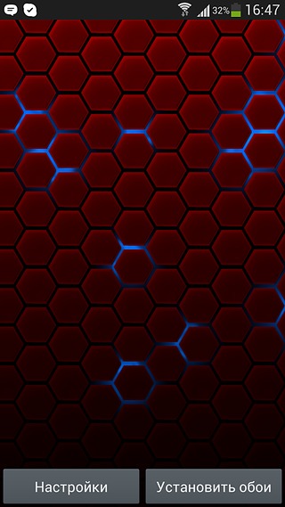 Honeycomb Live Wallpaper Full截图4