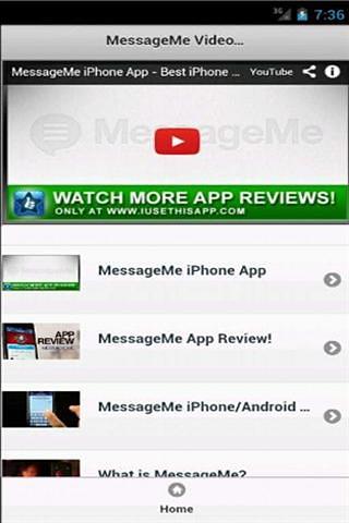 给我发短信视频教程 MessageMe Video Guide截图2