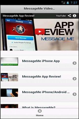 给我发短信视频教程 MessageMe Video Guide截图3