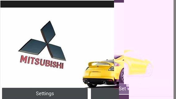 3D三菱壁纸 MITSUBISHI 3D Logo HD截图2