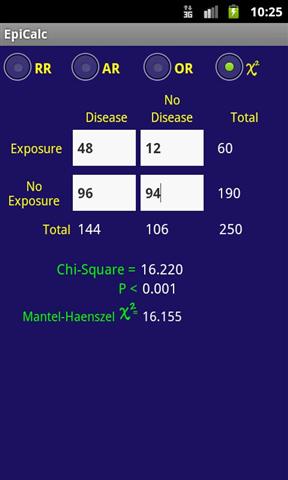 危险度计算器 EpiCalc截图1