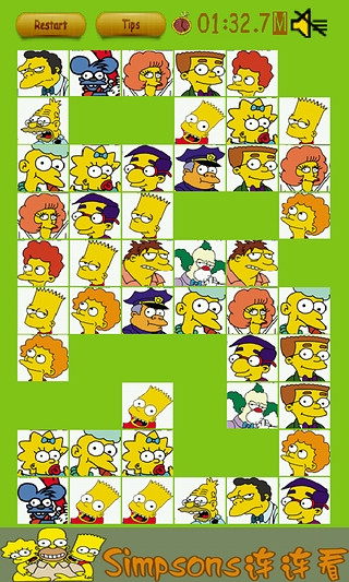 Simpsons Link up截图1