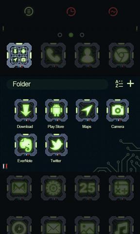 Z Factory GOLauncher EX Theme截图3