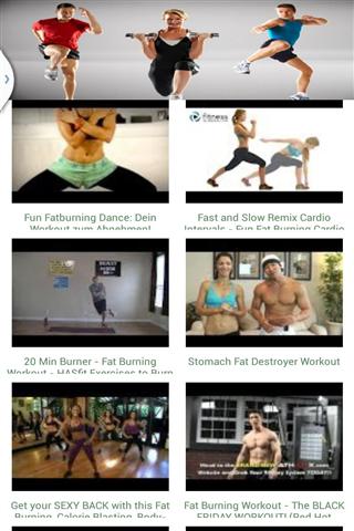 脂肪燃烧的训练 Fat Burning Workouts截图3