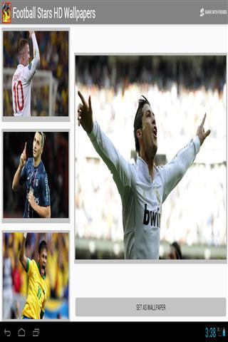 Football Stars HD Wallpapers截图1