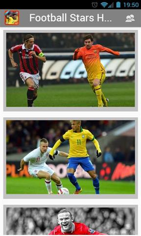 Football Stars HD Wallpapers截图2