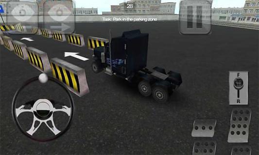 Truck Parking Madness 3D截图2